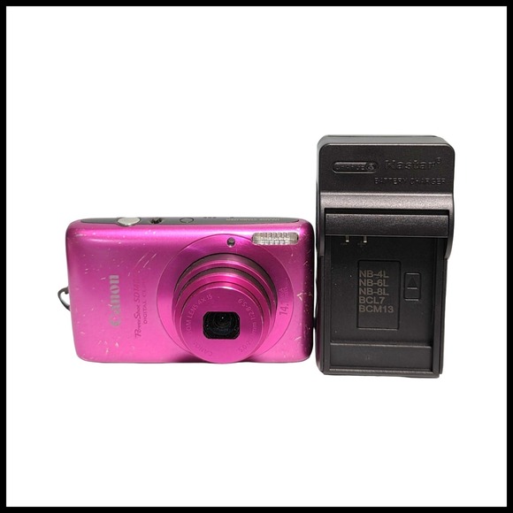 Canon Other - Canon PowerShot SD1400 IS 14.1MP Digital ELPH Camera Pink w/4x Zoom